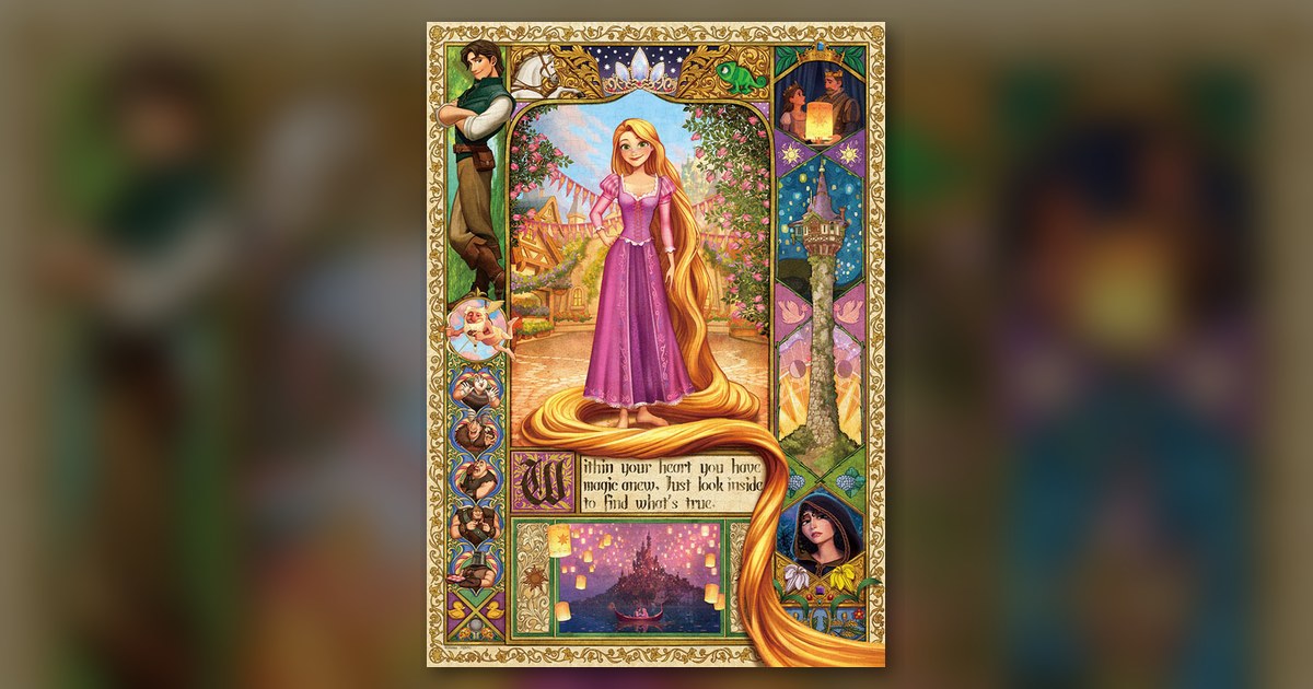 『魔法の髪の奇跡『塔の上のラプンツェル』』500ピース（テンヨー）