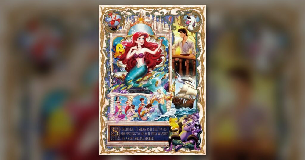 『恋する人魚の願い『リトル・マーメイド』』500ピース（テンヨー）
