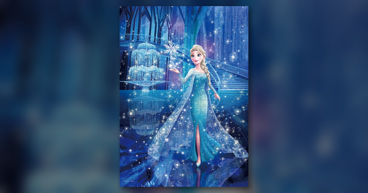 『エルサの魔法(アナと雪の女王)』500ピース(テンヨー)