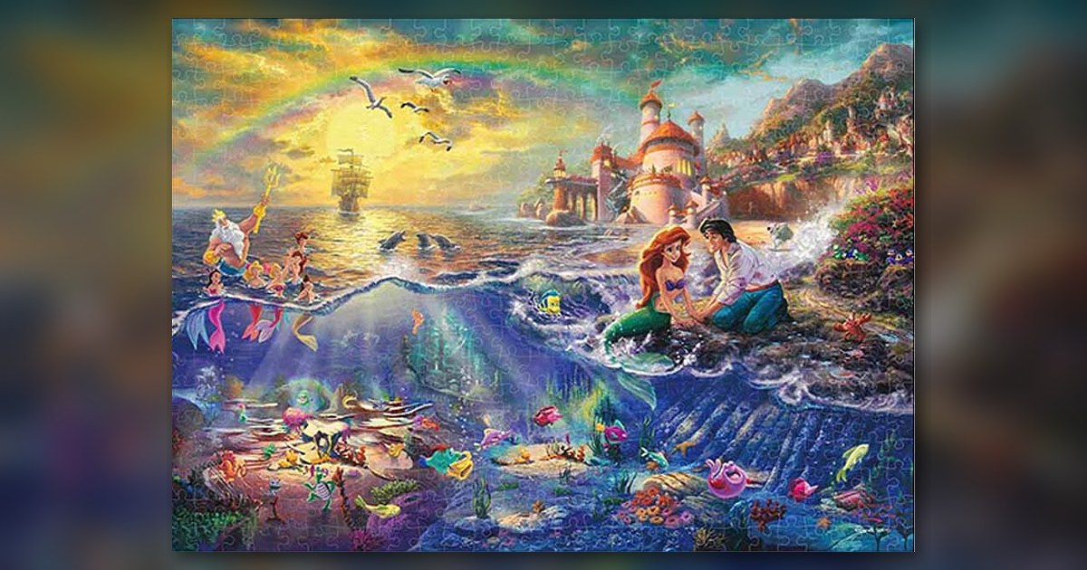 『The Little Mermaid』500ピース(テンヨー)