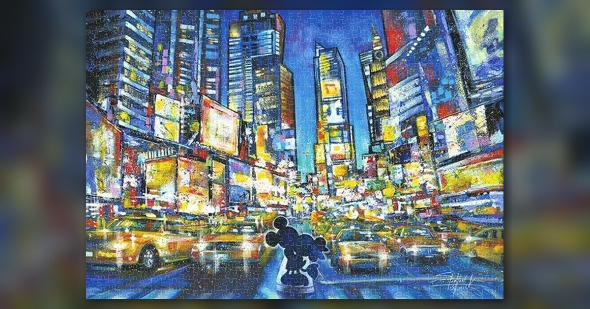『You, Me and the City』1000ピース(テンヨー)