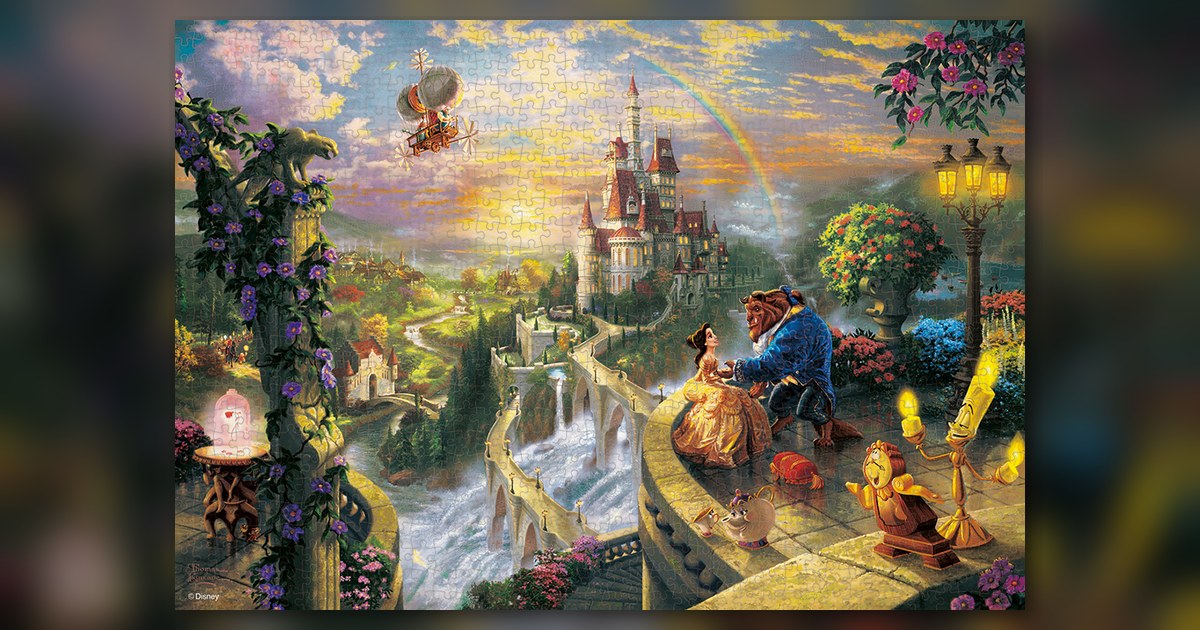 『Beauty and the Beast Falling in Love』500ピース(テンヨー)
