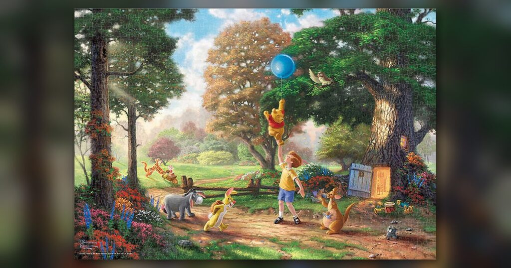 『Winnie The Pooh Ⅱ』500ピース（テンヨー）
