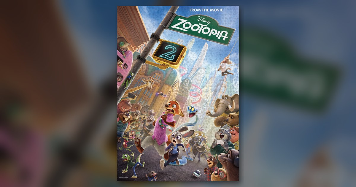 『走れ、走れ!(ディズニー映画『ズートピア2』)』500ピース(テンヨー)