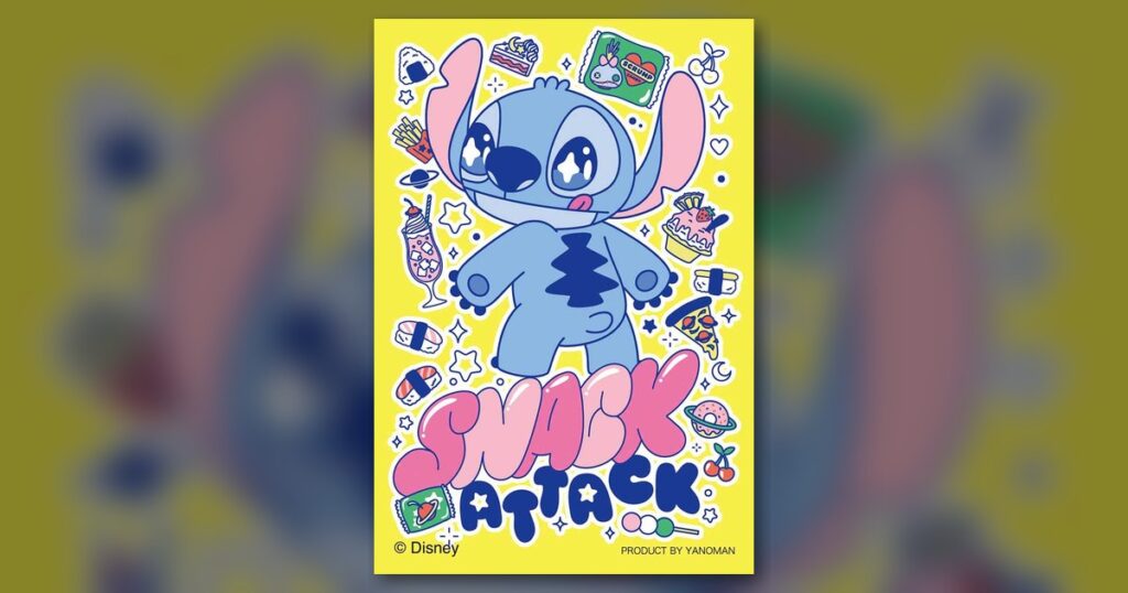 『ジグソーパズルコパン スナックアタック/スティッチ』70ピース（やのまん）