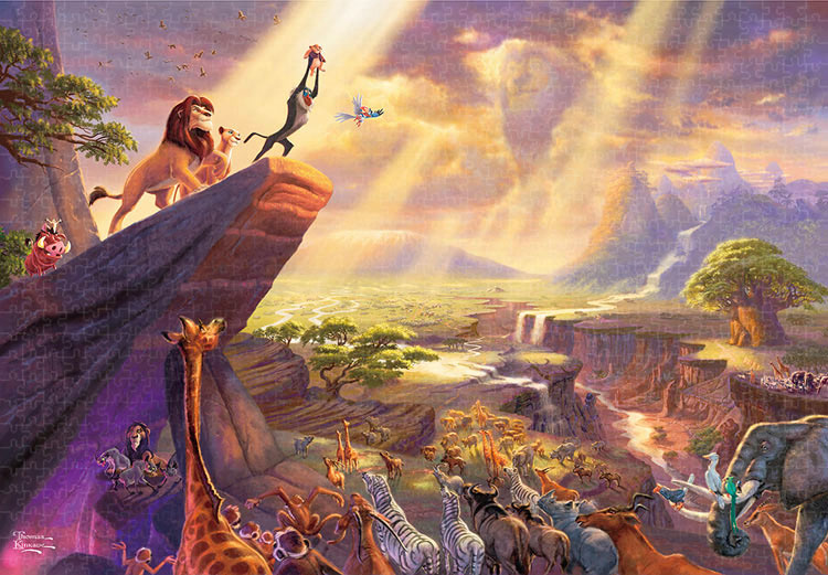 『The Lion King』の絵柄