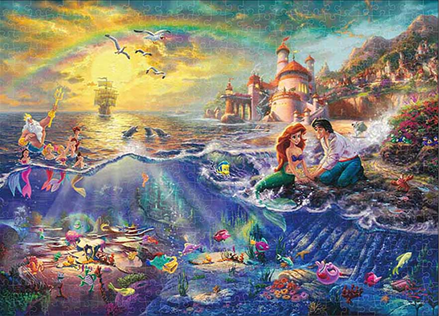 『The Little Mermaid』の絵柄