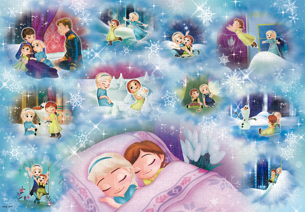 『夢でも一緒(アナと雪の女王)』の絵柄
