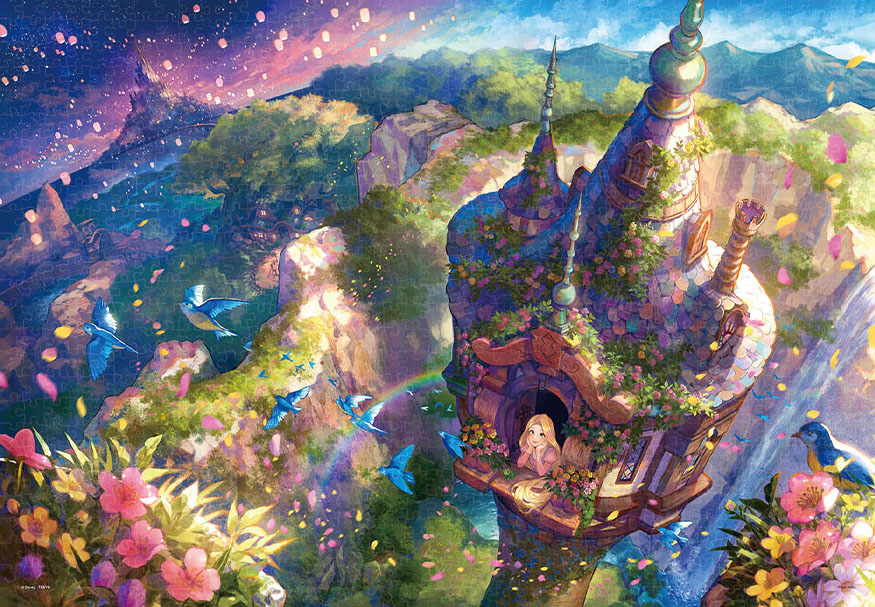 『Rapunzel Wondrous Fantasy』の絵柄