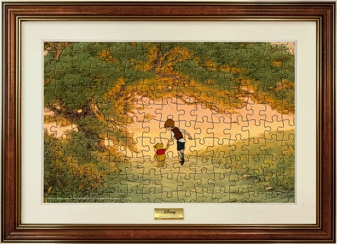 『くまのプーさん〈フィルム・アート・ギャラリー〉』の絵柄