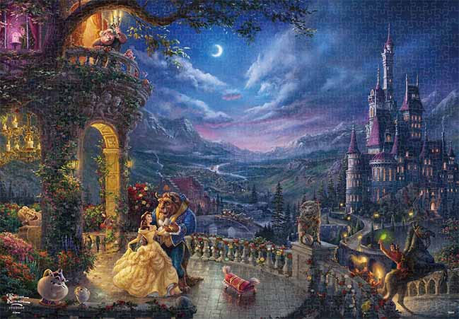 『Beauty and the Beast Dancing in the Moonlight』の絵柄