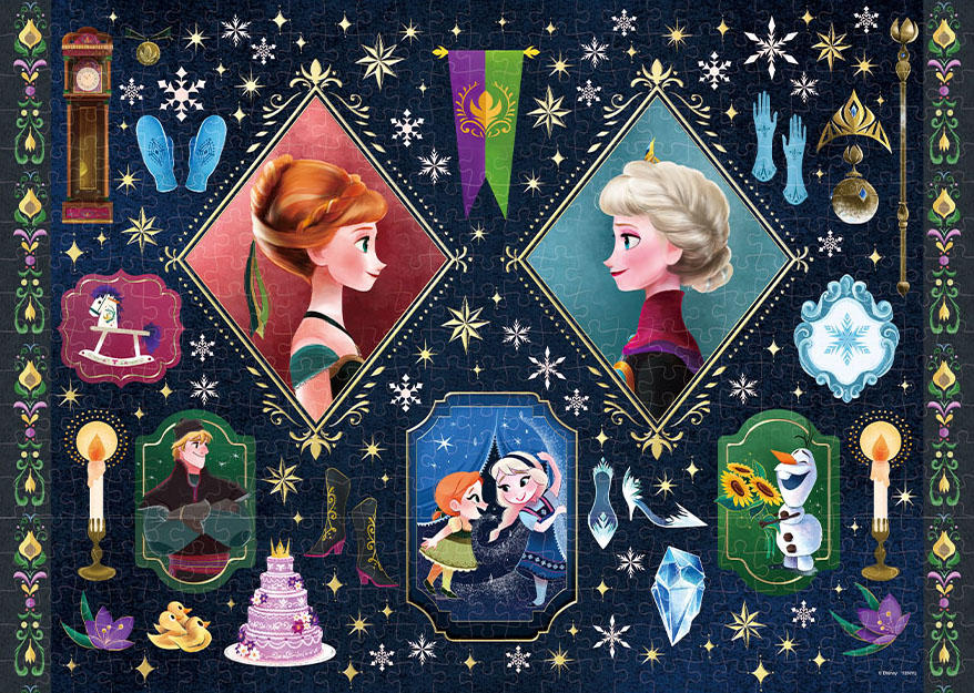 『大切な思い出(アナと雪の女王)』の絵柄