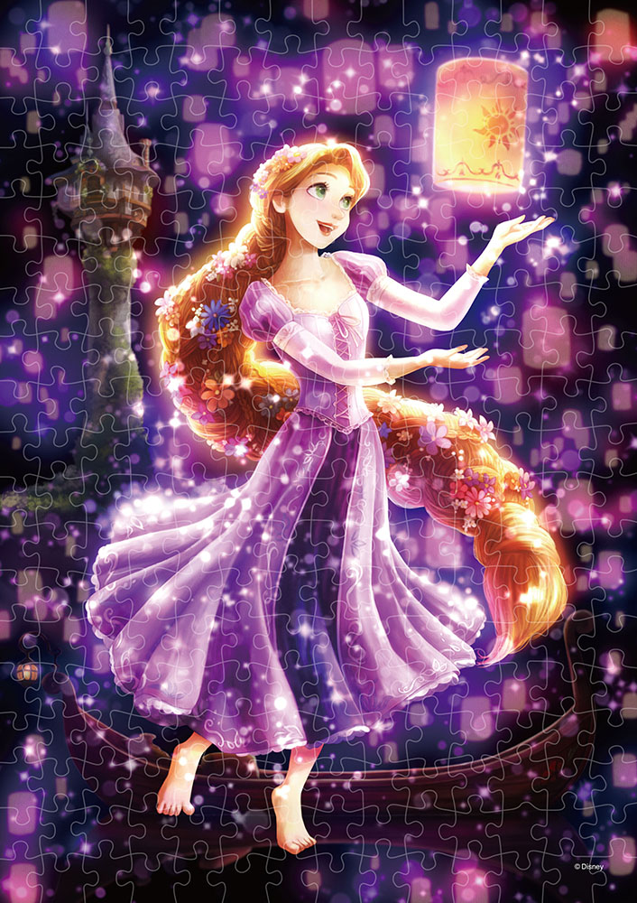『夜空に灯る夢(ラプンツェル)』の絵柄