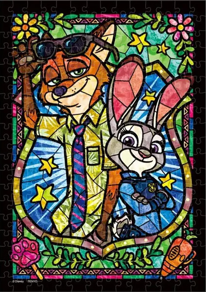 『ジュディ&ニック ステンドグラス』の絵柄