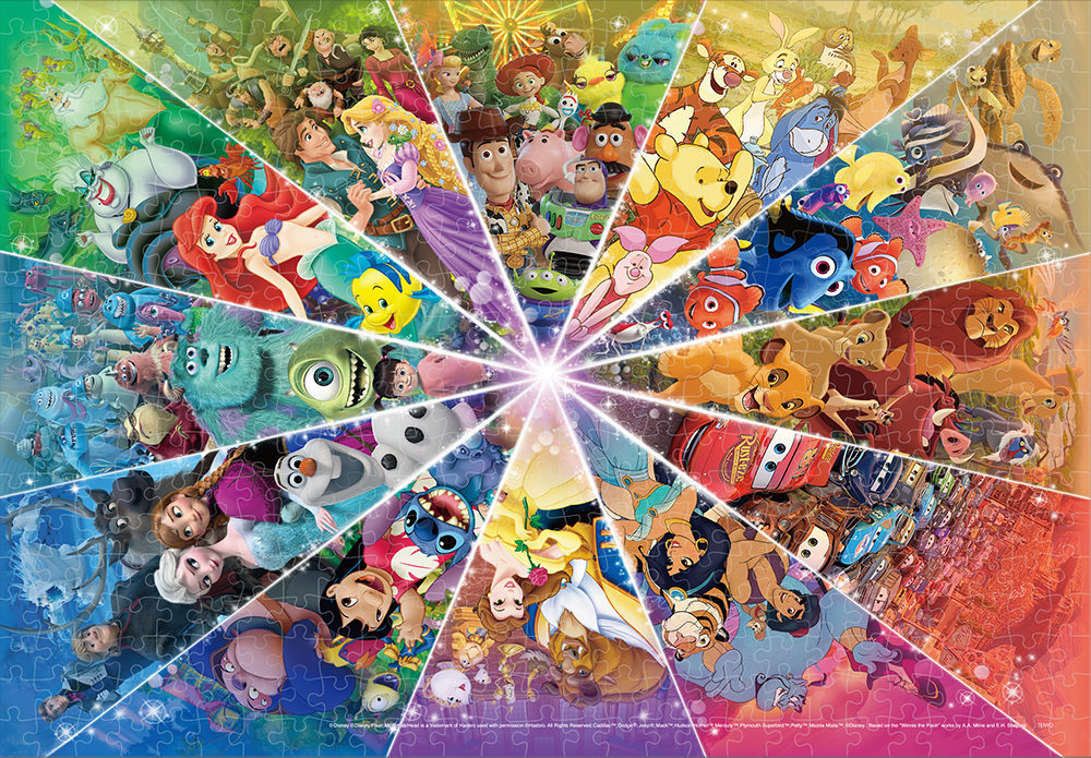 『Color Circle(Disney&Disney/Pixar)』の絵柄