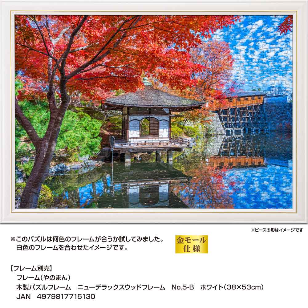 ホワイトのニューDXウッドフレームに入れたイメージ