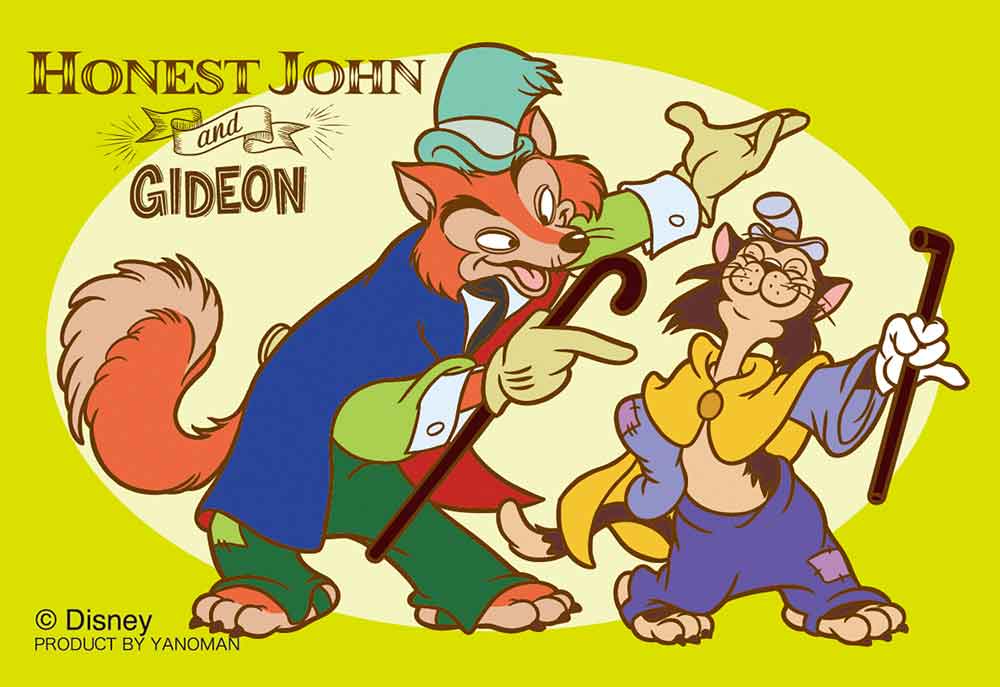 『ジグソーパズルコパン 正直ジョン&ギデオン』の絵柄