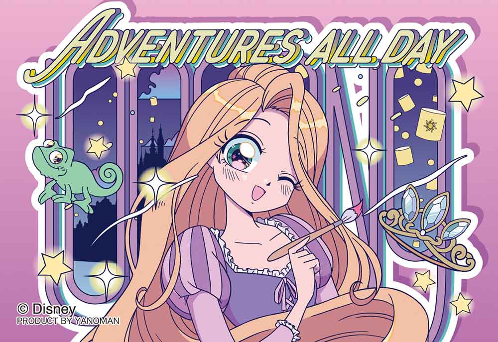 『ジグソーパズルコパン MANGA/ラプンツェル』の絵柄