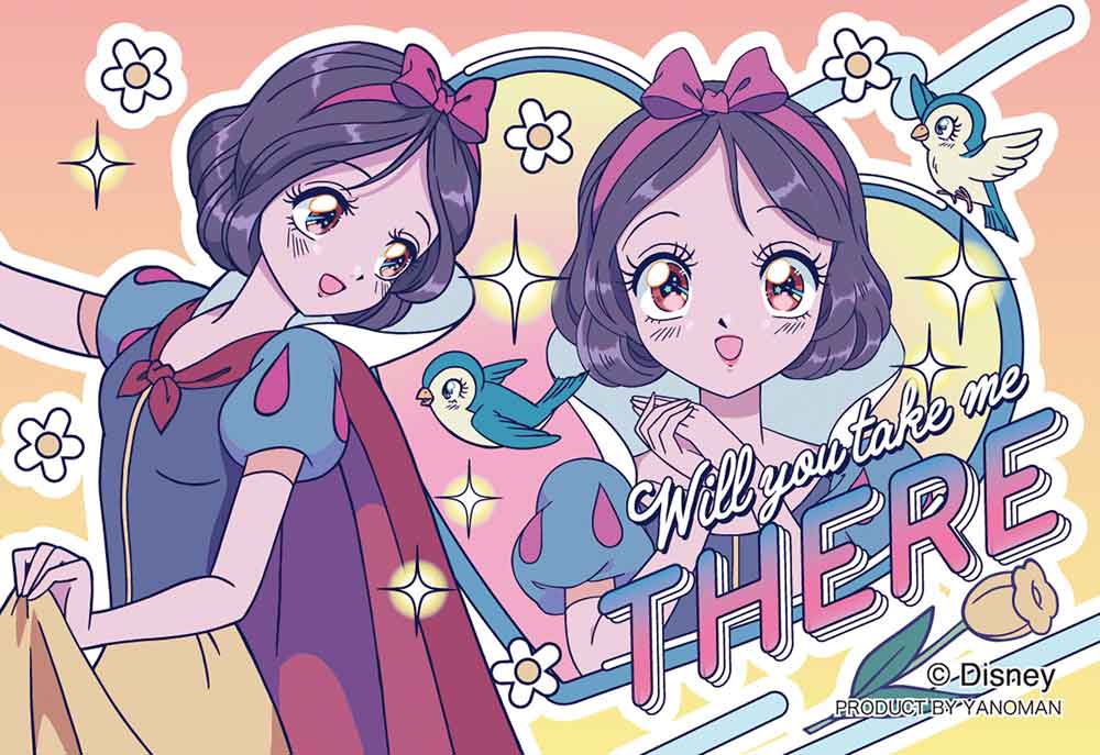 『ジグソーパズルコパン MANGA/白雪姫』の絵柄